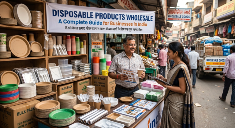 Disposable Products Wholesale: A Complete Guide for Businesses in India